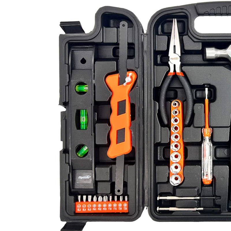 SPARTA Kit de Ferramentas 129 Peças com Maleta