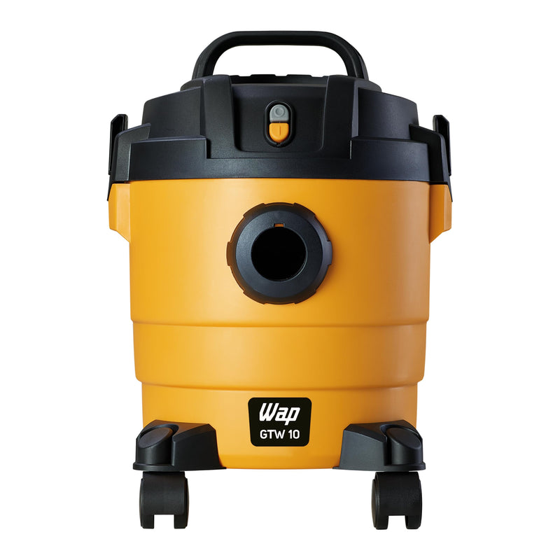 Aspirador de Pó e Líquidos WAP GTW 10 Filtro Lavável 1400W 220 Volts - Capacidade de 10 litros e Mangueira de 1,5 metros