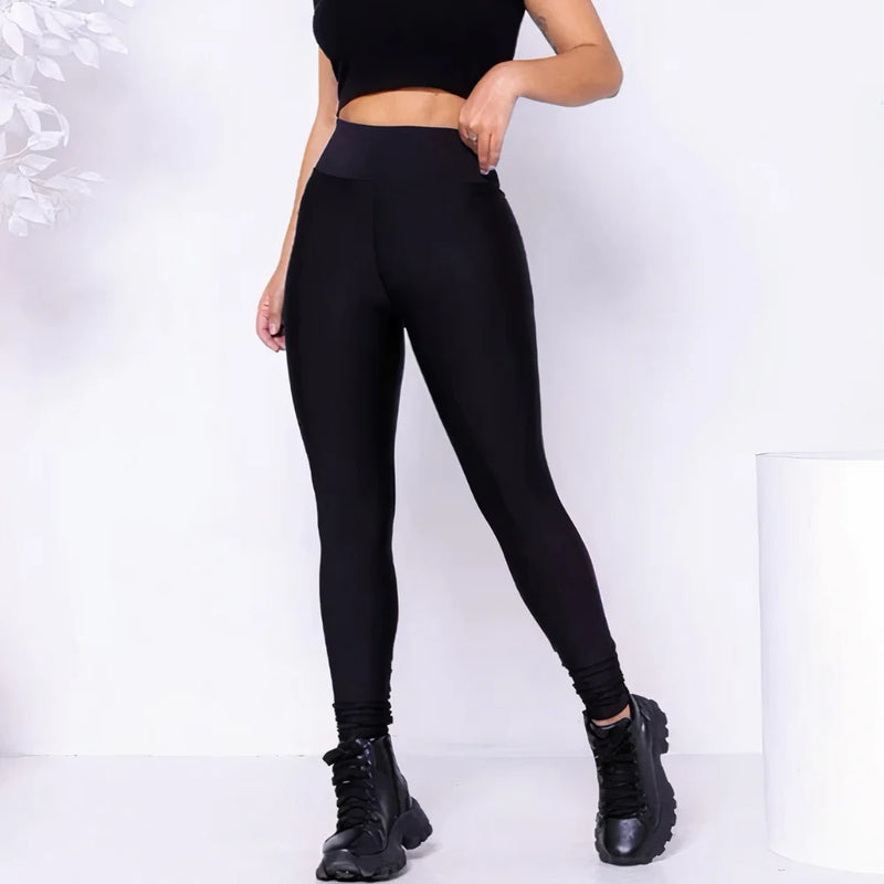 Calça Legging Feminina Academia Cintura alta para mulheres, leggings curvas, roupas de ginástica, roupas de treino, esporte fitn