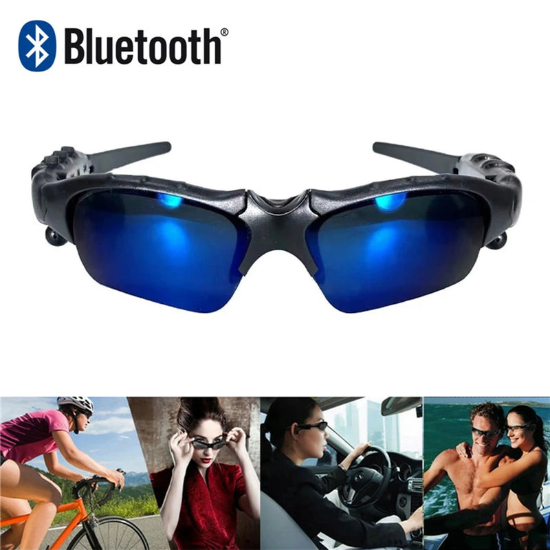 Bluetooth 5.0 estéreo óculos polarizados, esportes ao ar livre ciclismo óculos de áudio, surround som auscultadores, música e chamada