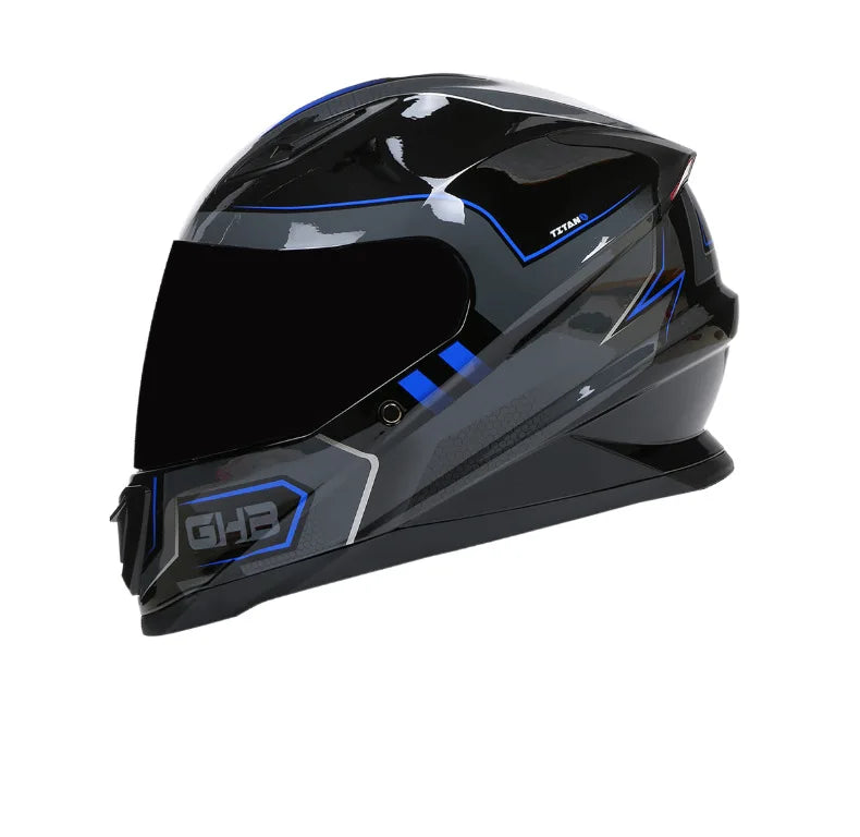 Capacetes de motocicleta Full Face para homens e mulheres, Downhill Racing, Motorbike Riding, DOT Aprovado, Certificado ECE