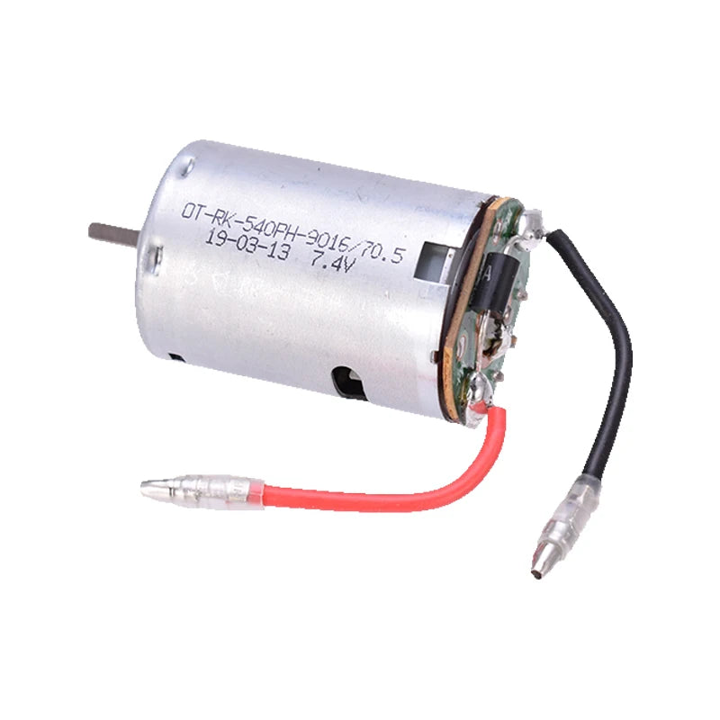 Motor elétrico escovado para carro RC, peças sobressalentes originais, WL A959-B, A969-B, A979-B, A959-B-13, 7.4V, 540